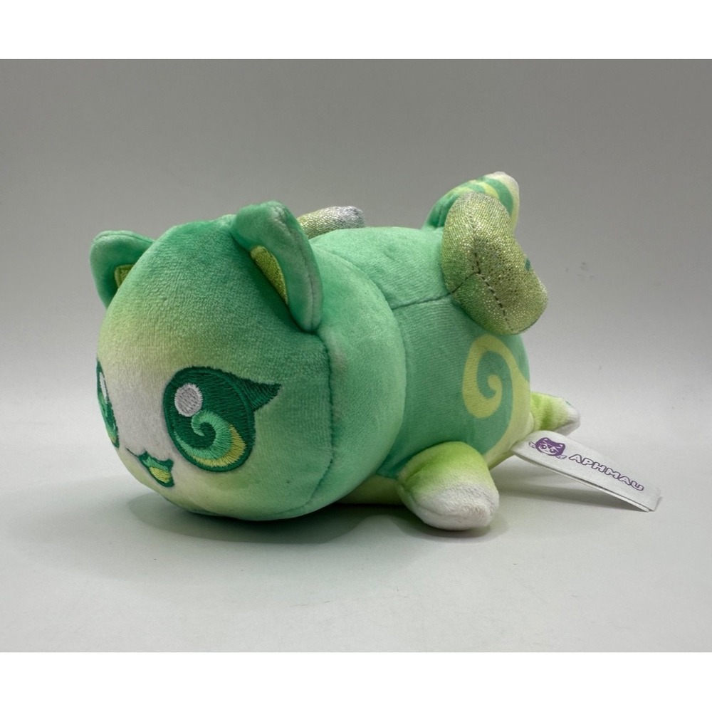 Aphmau Meemeows 6" Elemental Litter Series Green Air Cat Swirls Wings